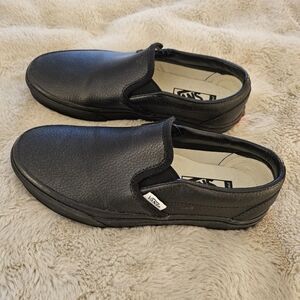 Customs slip on Vans